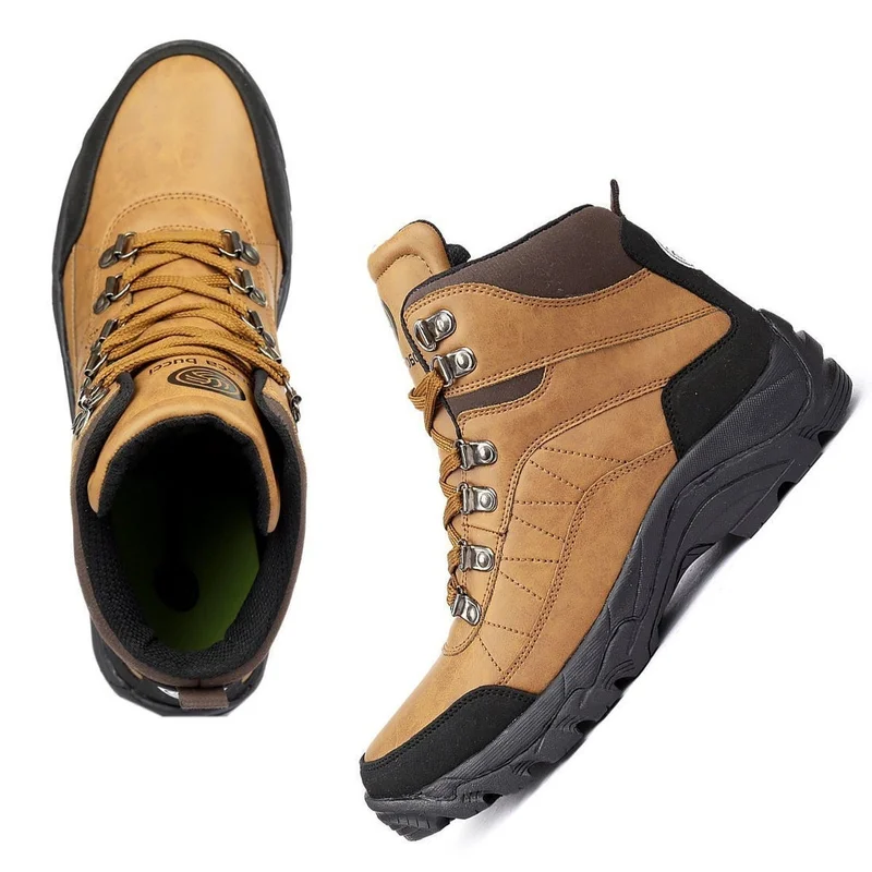 Bacca Bucci Brown Sprite Outdoor Hiking Boots for Men | Best Price UAE